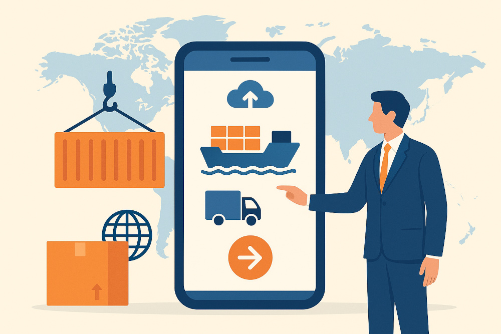 اپلیکیشن صادرات کالا